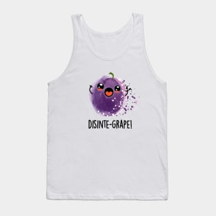 Disinte-grape Cute Disintegrating Grape Pun Tank Top